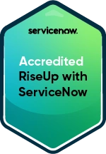 ServiceNow badge